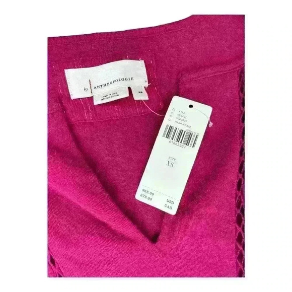 Anthropologie Caroline Ruffled Babydoll Top with Flutter Sleeve - Size XS - Picture 2 of 4